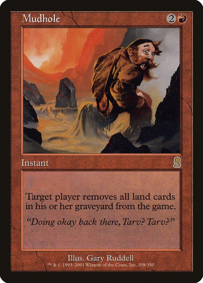 Mudhole [Odyssey] Magic: The Gathering