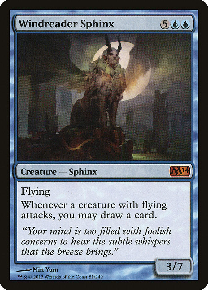 Windreader Sphinx [Magic 2014] Magic: The Gathering