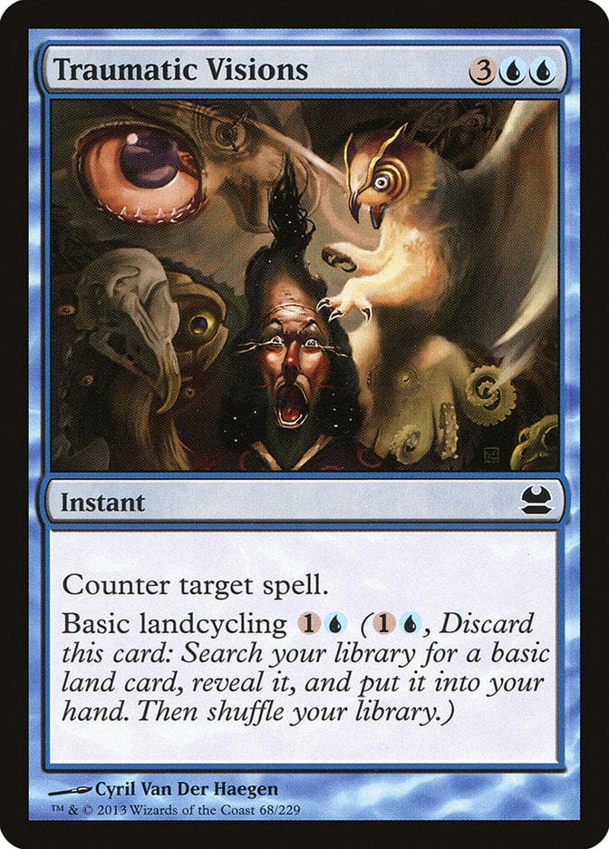 Traumatic Visions [Modern Masters] Magic: The Gathering