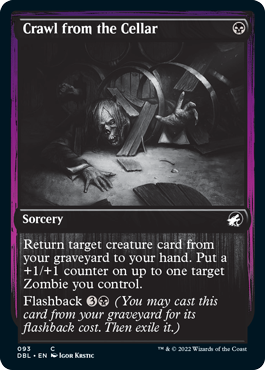 Crawl from the Cellar [Innistrad: Double Feature] Magic: The Gathering