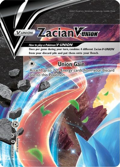 Zacian V-Union (SWSH163) [Sword & Shield: Black Star Promos] Pokémon