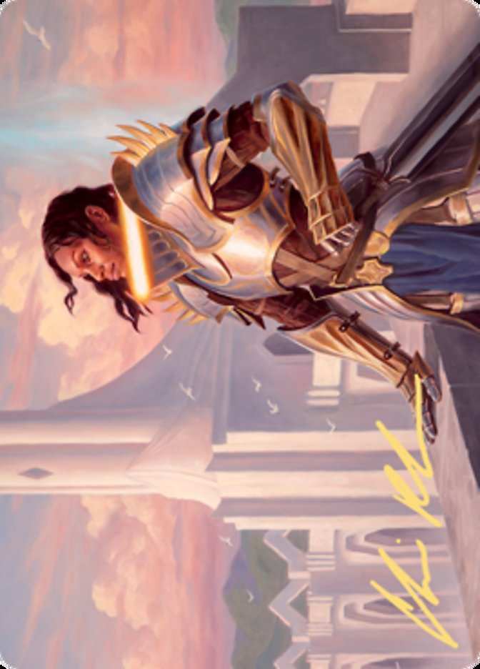 Tazri, Beacon of Unity Art Card [Zendikar Rising Art Series] Magic: The Gathering