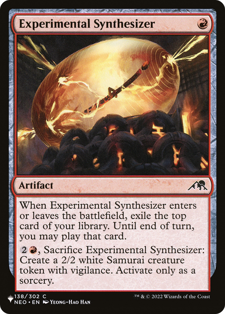 Experimental Synthesizer [The List] Magic: The Gathering