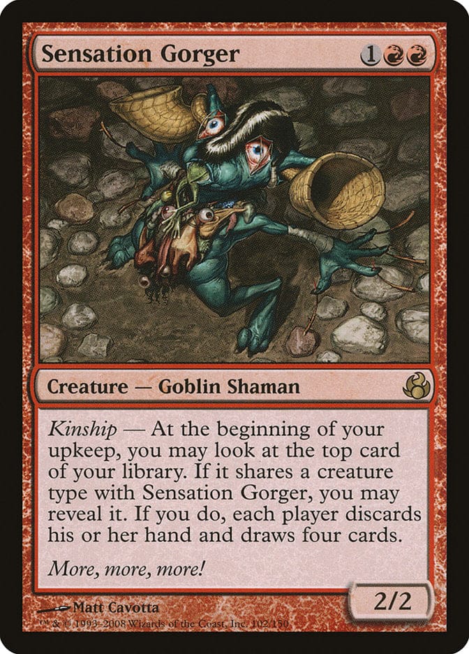 Sensation Gorger [Morningtide] Magic: The Gathering