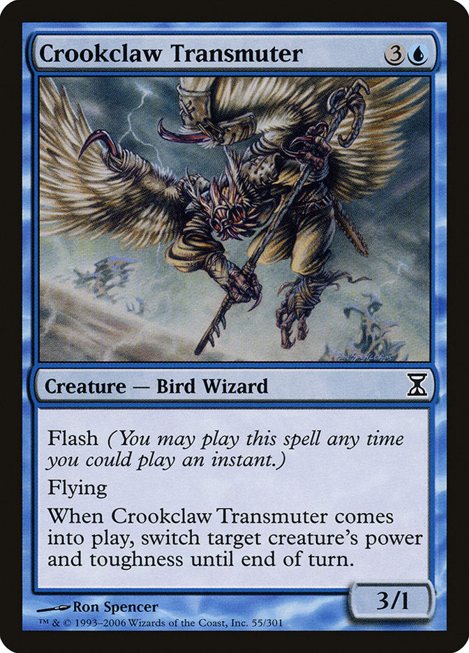 Crookclaw Transmuter [Time Spiral] Magic: The Gathering