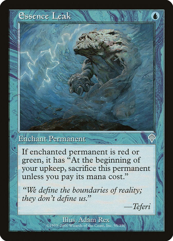Essence Leak [Invasion] Magic: The Gathering