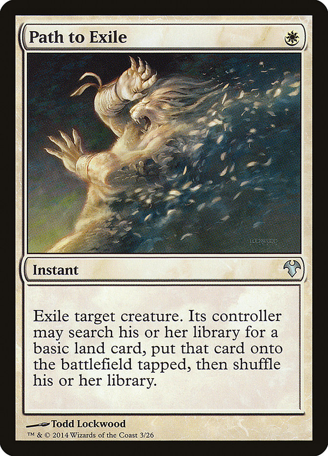 Path to Exile [Modern Event Deck 2014] Magic: The Gathering