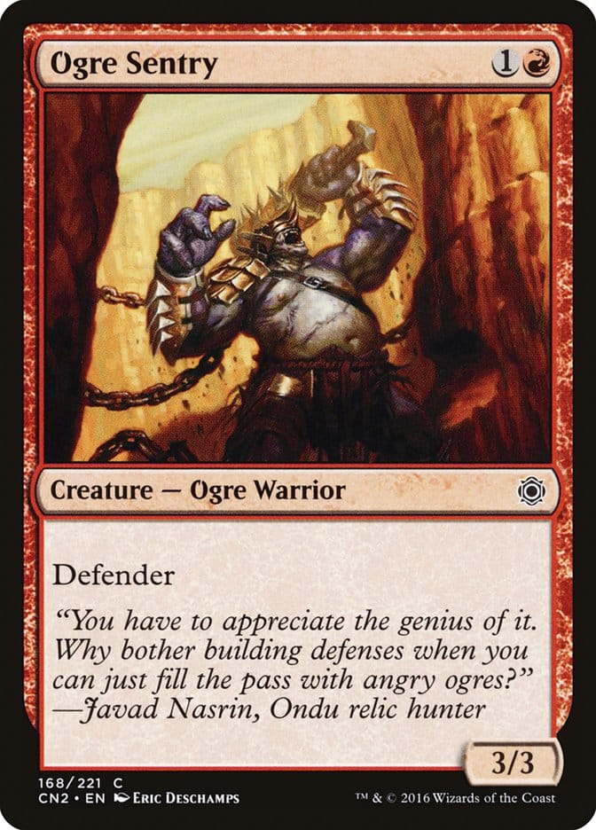 Ogre Sentry [Conspiracy: Take the Crown] Magic: The Gathering