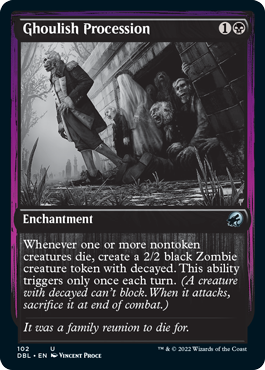 Ghoulish Procession [Innistrad: Double Feature] Magic: The Gathering