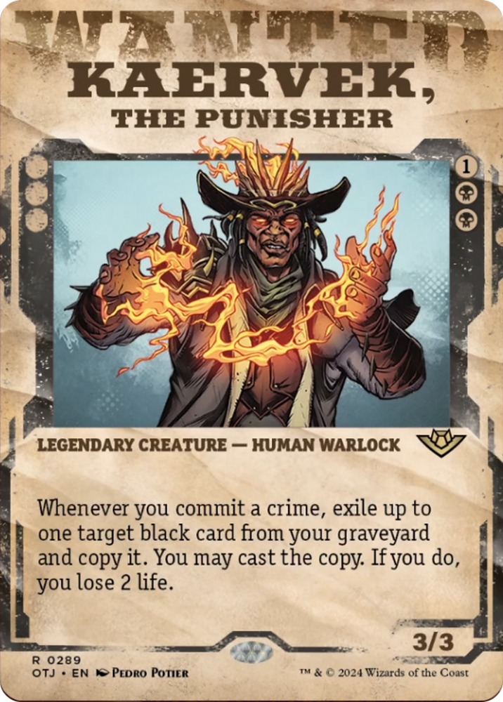Kaervek, the Punisher (Showcase) [Outlaws of Thunder Junction] Magic: The Gathering