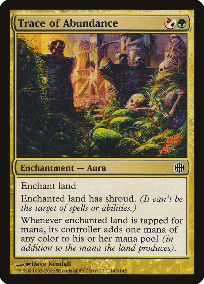 Trace of Abundance [Alara Reborn] Magic: The Gathering