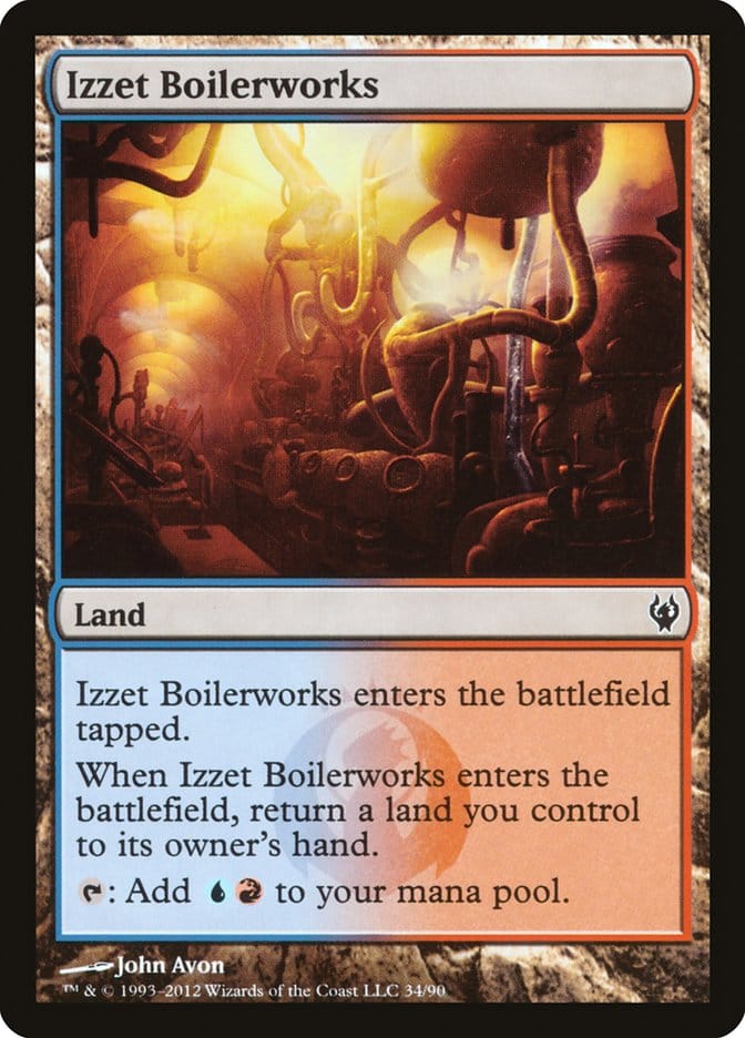 Izzet Boilerworks [Duel Decks: Izzet vs. Golgari] Magic: The Gathering