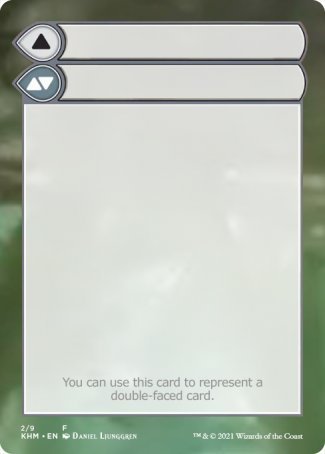 Helper Card (2/9) [Kaldheim Tokens] Magic: The Gathering