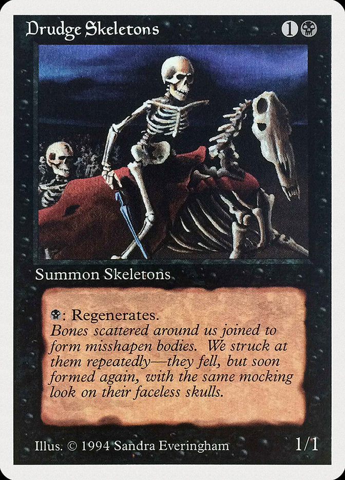 Drudge Skeletons [Summer Magic / Edgar] Magic: The Gathering