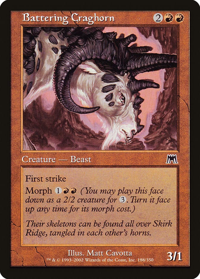 Battering Craghorn [Onslaught] Magic: The Gathering