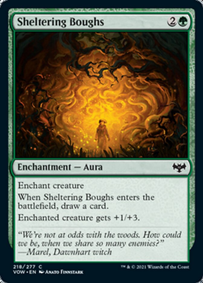 Sheltering Boughs [Innistrad: Crimson Vow] Magic: The Gathering