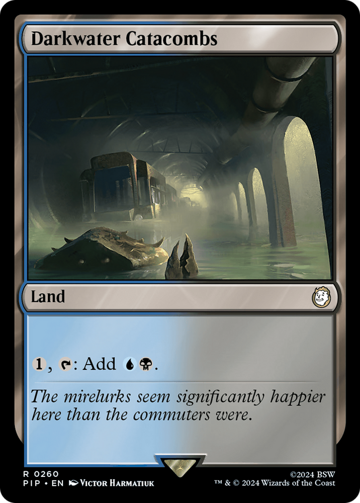 Darkwater Catacombs [Fallout] Magic: The Gathering