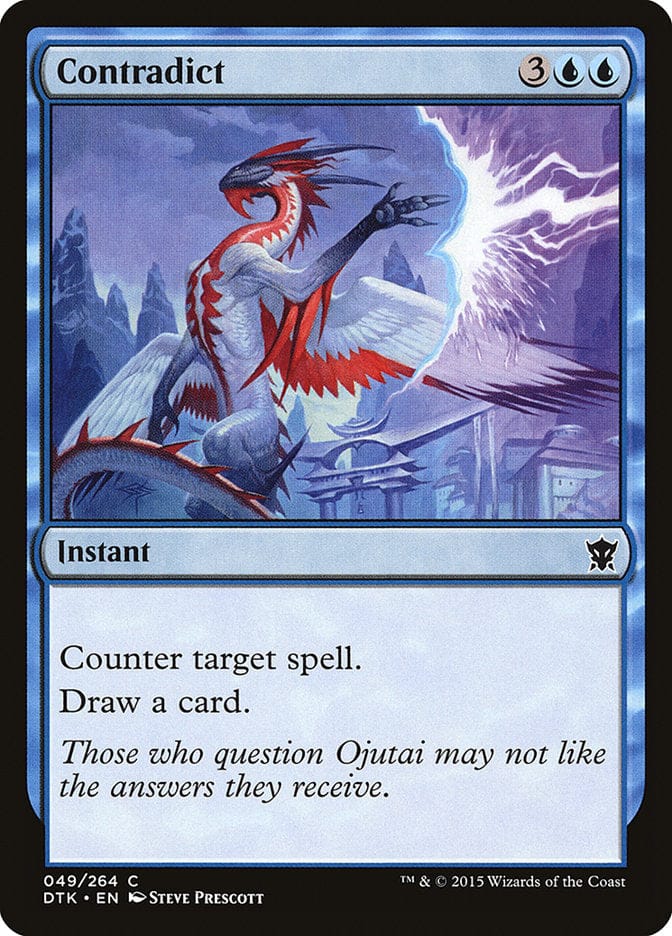 Contradict [Dragons of Tarkir] Magic: The Gathering