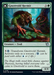Gnottvold Hermit // Chrome Host Hulk [March of the Machine] Magic: The Gathering