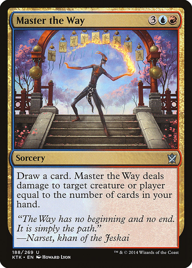 Master the Way [Khans of Tarkir] Magic: The Gathering