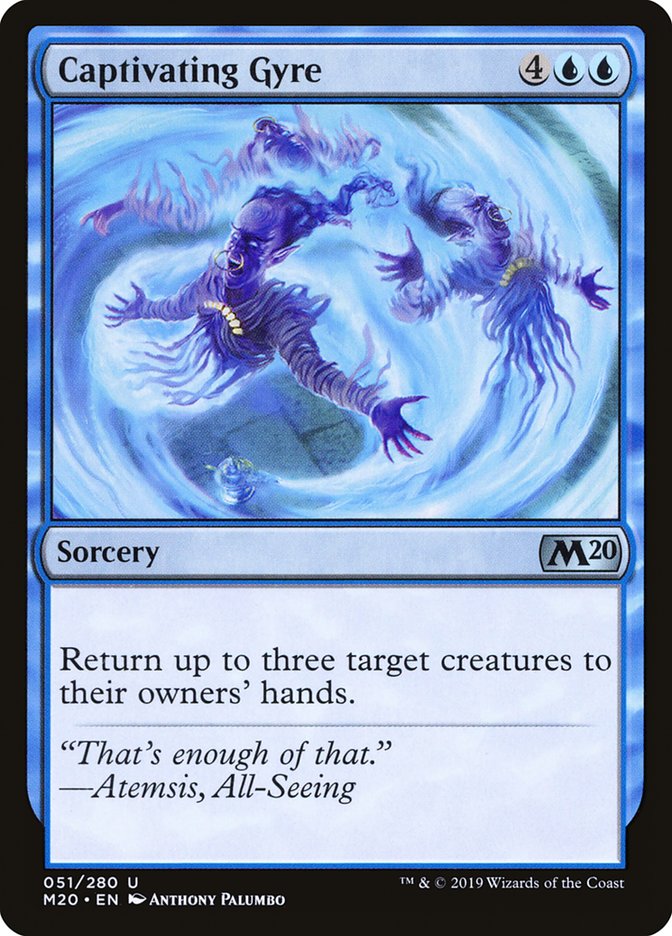 Captivating Gyre [Core Set 2020] Magic: The Gathering