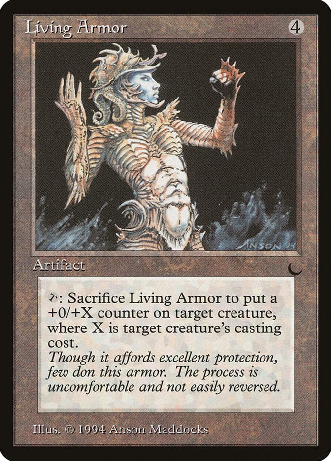 Living Armor [The Dark] Magic: The Gathering