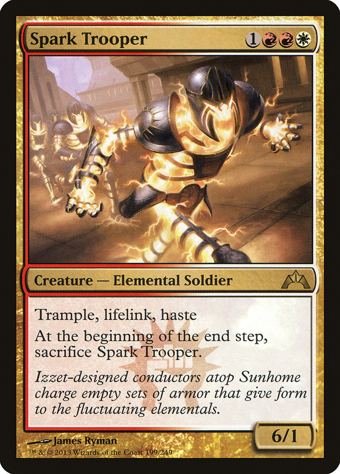 Spark Trooper [Gatecrash] Magic: The Gathering