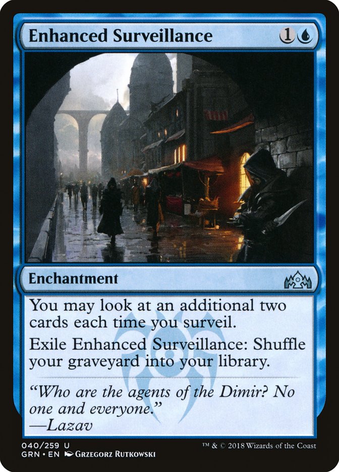 Enhanced Surveillance [Guilds of Ravnica] Magic: The Gathering