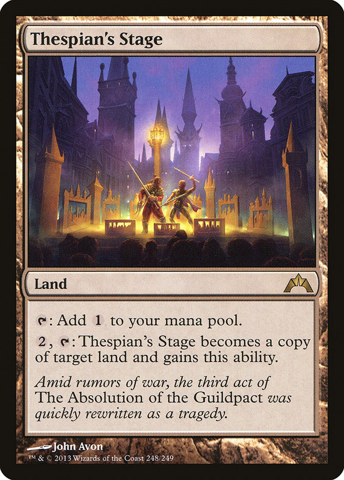 Thespian's Stage [Gatecrash] Magic: The Gathering