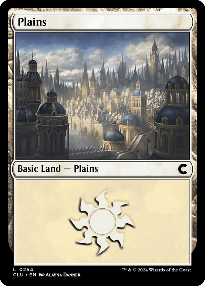 Plains (0254) [Ravnica: Clue Edition] Magic: The Gathering