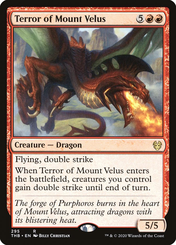 Terror of Mount Velus [Theros Beyond Death] Magic: The Gathering