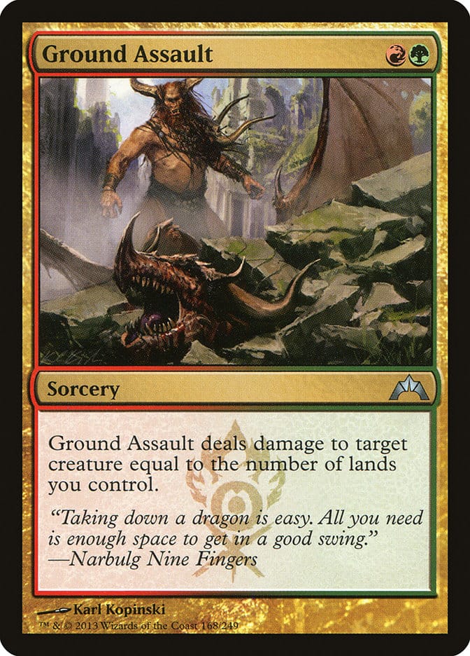 Ground Assault [Gatecrash] Magic: The Gathering