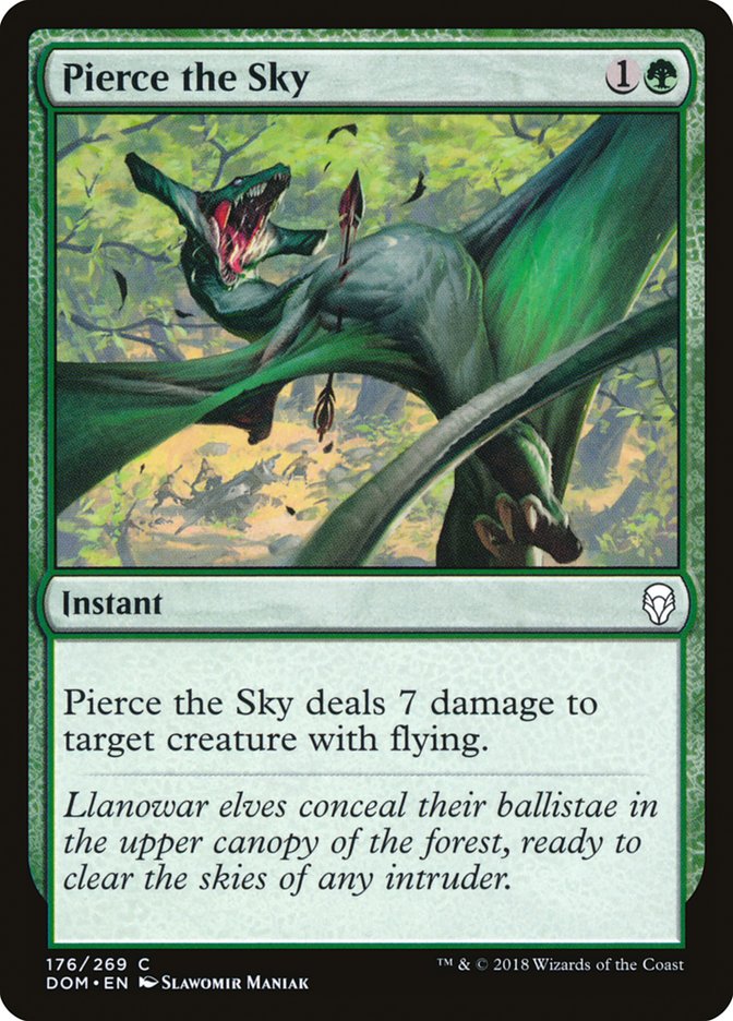 Pierce the Sky [Dominaria] Magic: The Gathering