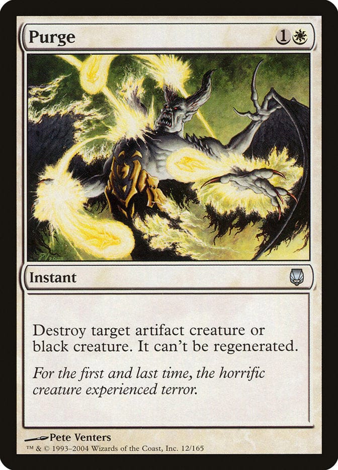 Purge [Darksteel] Magic: The Gathering