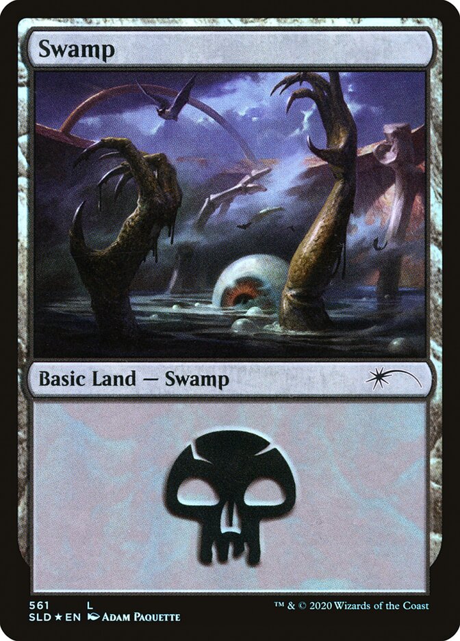 Swamp (Witchcraft) (561) [Secret Lair Drop Promos] Magic: The Gathering