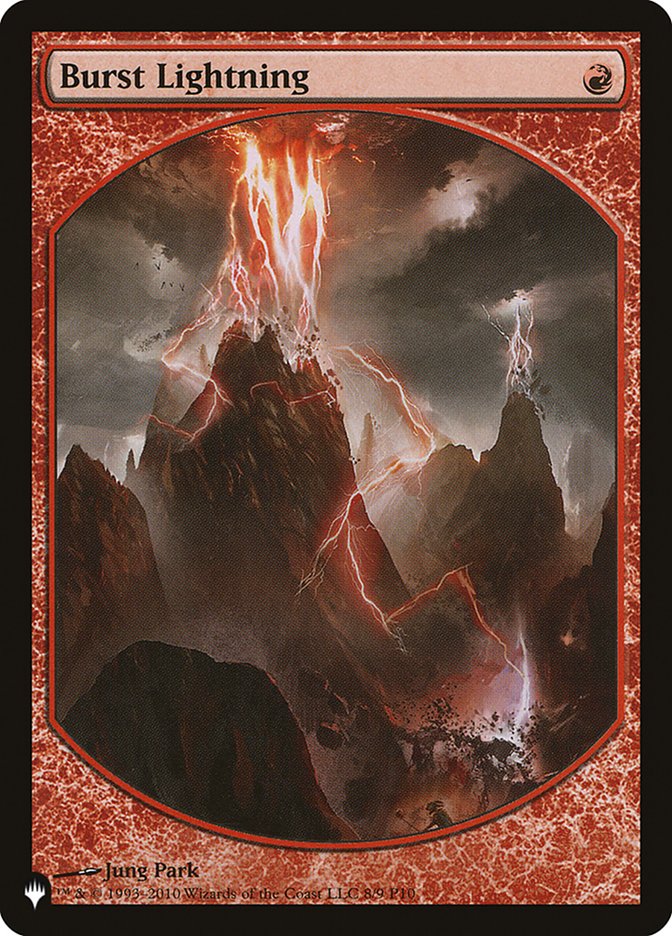 Burst Lightning [The List] Magic: The Gathering