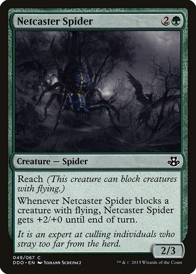 Netcaster Spider [Duel Decks: Elspeth vs. Kiora] Magic: The Gathering