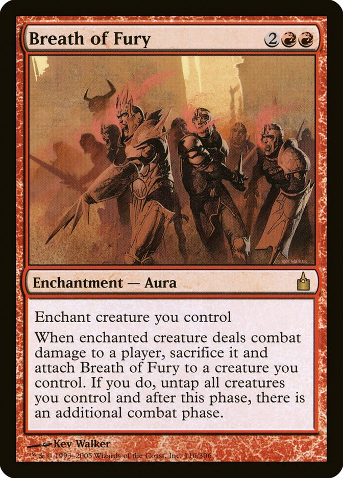 Breath of Fury [Ravnica: City of Guilds] Magic: The Gathering