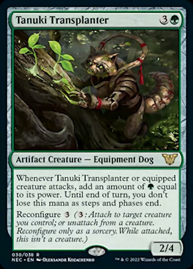 Tanuki Transplanter [Kamigawa: Neon Dynasty Commander] Magic: The Gathering