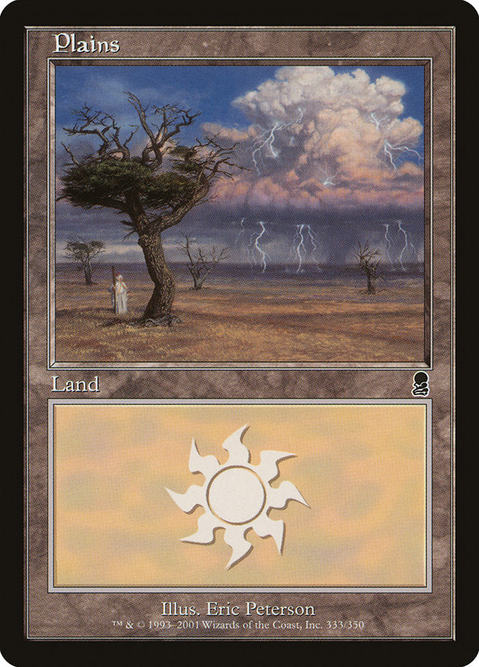 Plains (333) [Odyssey] Magic: The Gathering