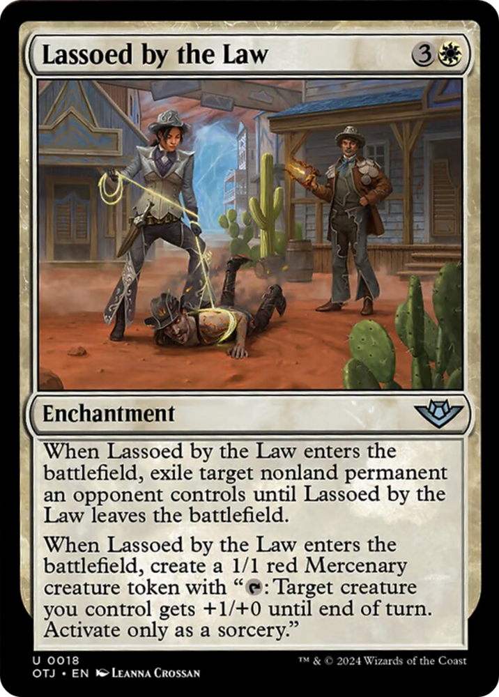Lassoed by the Law [Outlaws of Thunder Junction] Magic: The Gathering