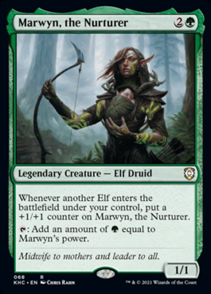 Marwyn, the Nurturer [Kaldheim Commander] Magic: The Gathering