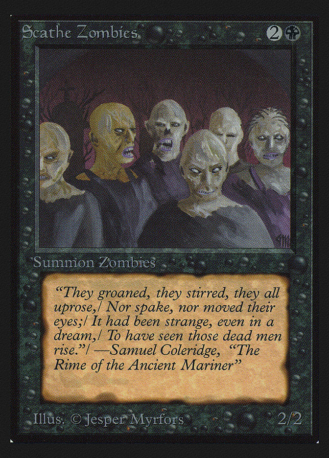 Scathe Zombies [Collectors' Edition] Magic: The Gathering