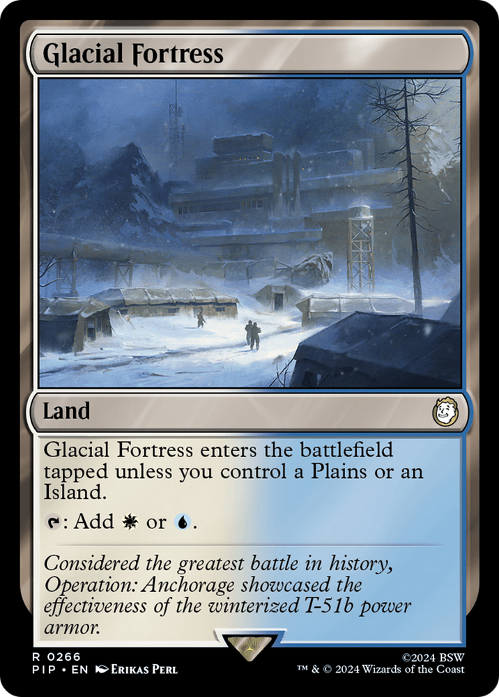 Glacial Fortress [Fallout] Magic: The Gathering