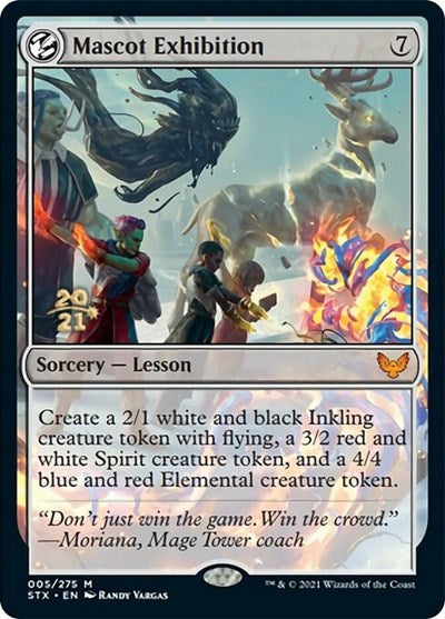 Mascot Exhibition [Strixhaven: School of Mages Prerelease Promos] Magic: The Gathering