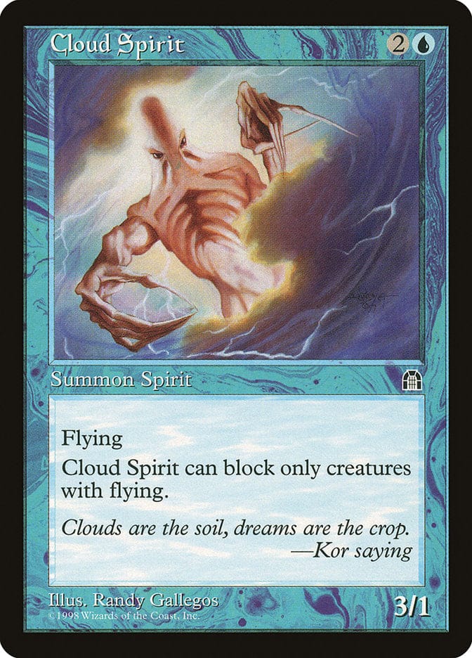 Cloud Spirit [Stronghold] Magic: The Gathering