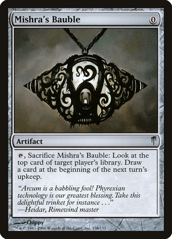 Mishra's Bauble [Coldsnap] Magic: The Gathering