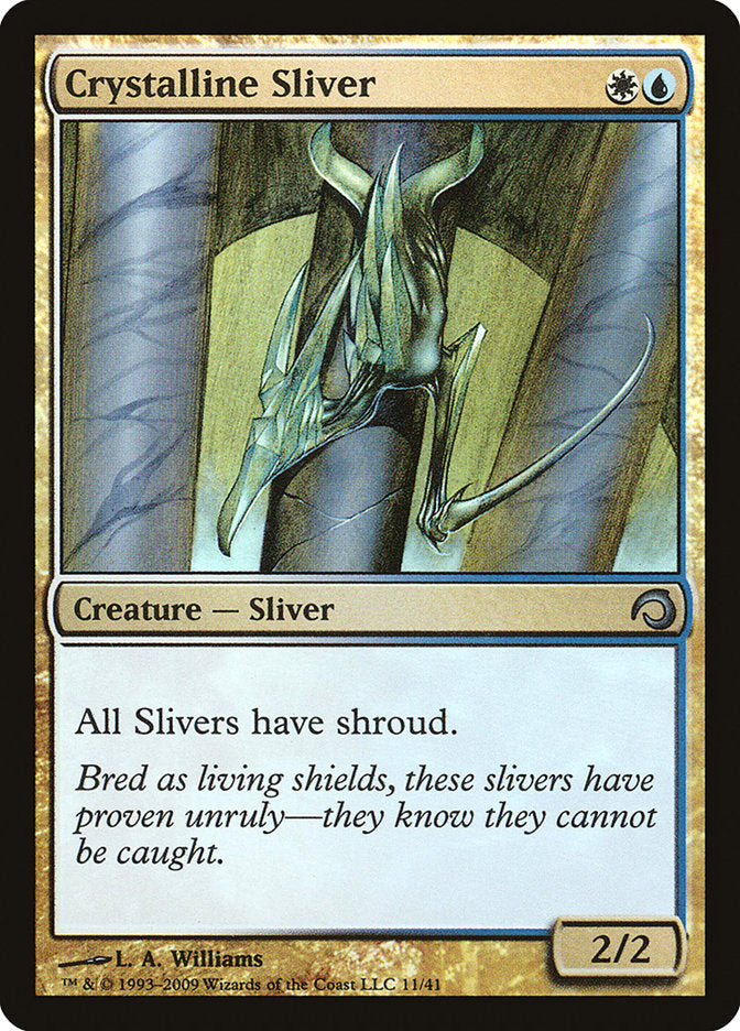 Crystalline Sliver [Premium Deck Series: Slivers] Magic: The Gathering