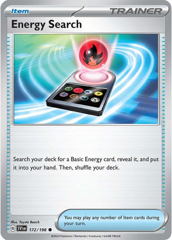 Energy Search (172/198) [Scarlet & Violet: Base Set] - Pokemon Cards For Your TCG Needs!