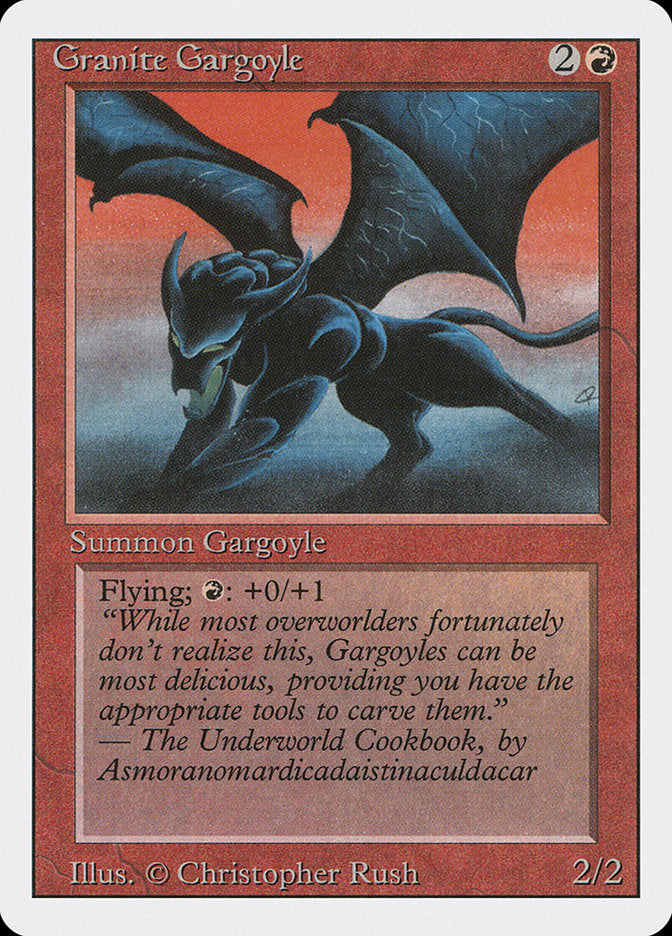 Granite Gargoyle [Revised Edition] Magic: The Gathering